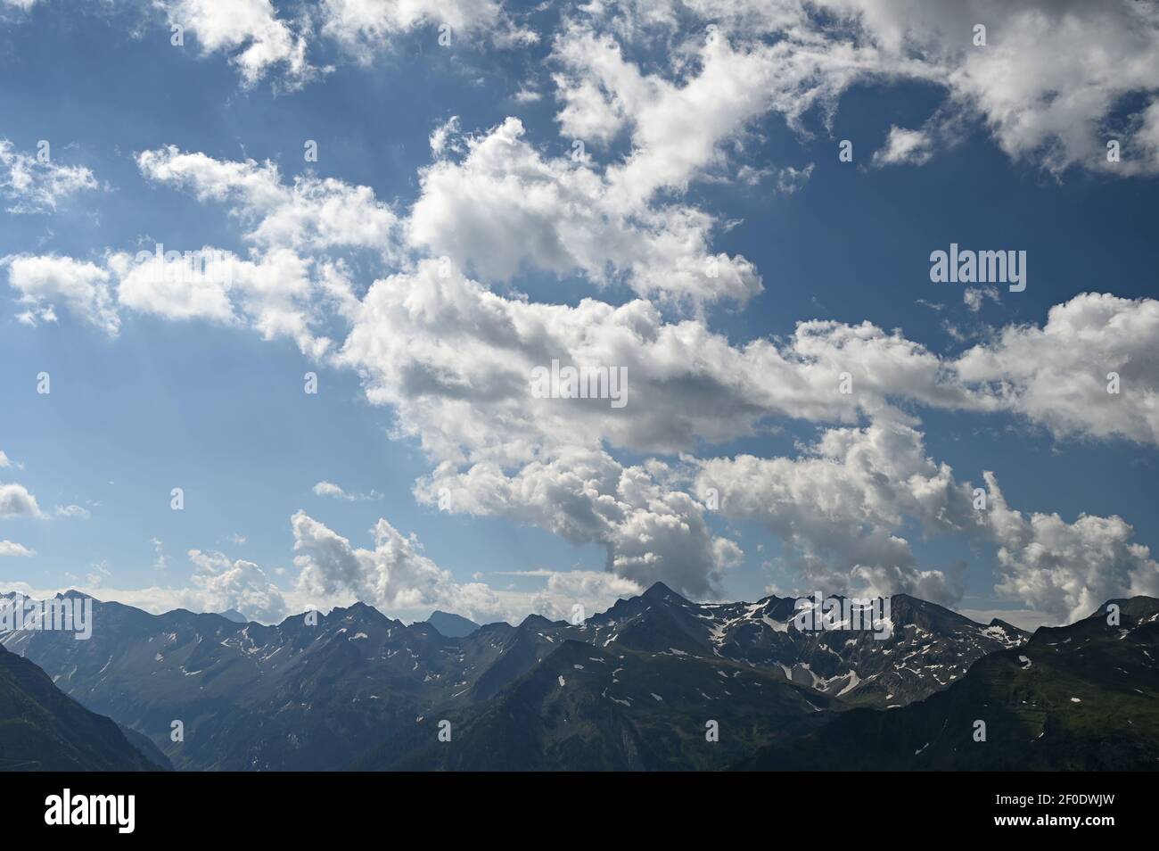 Stubnerkogel Berglandschaft in Österreich Stockfoto