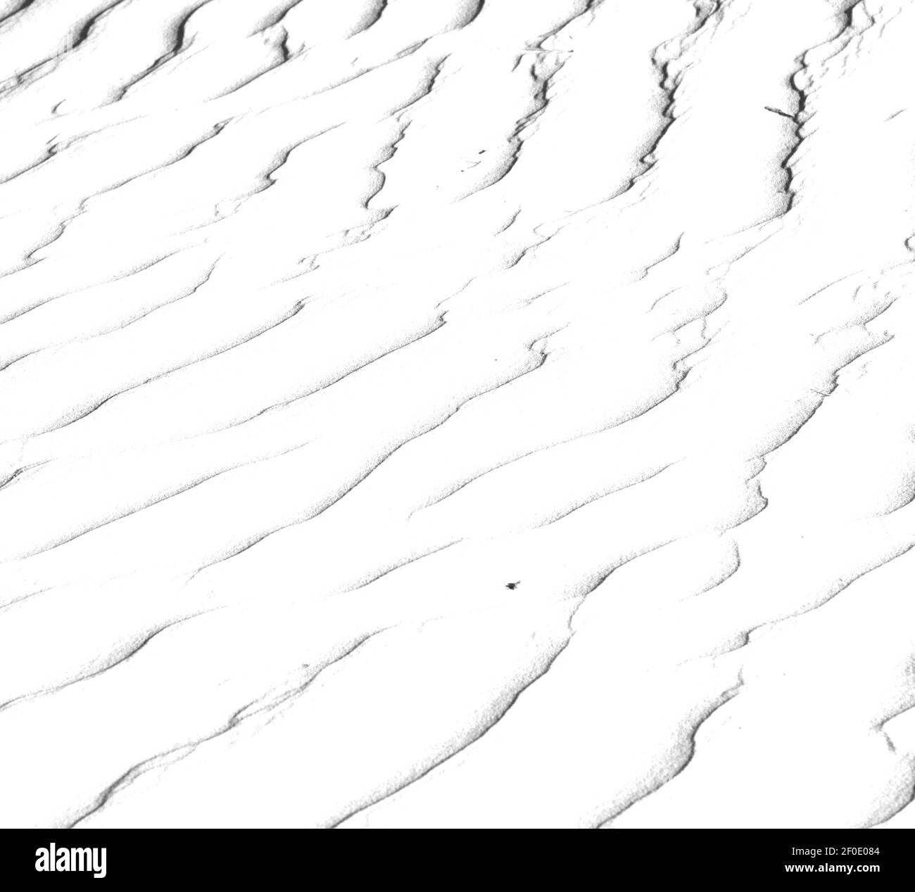 Im oman die alte Wüste und das leere Viertel abstrakt Texturlinienwelle Stockfoto