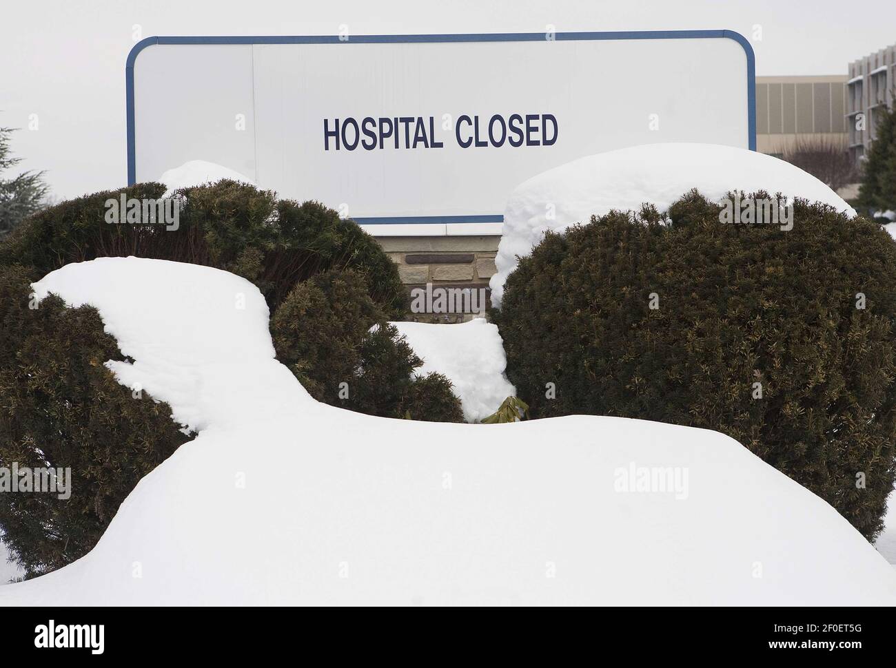 20. Februar 2010 Cumberland, Maryland Braddock Hospital wurde
