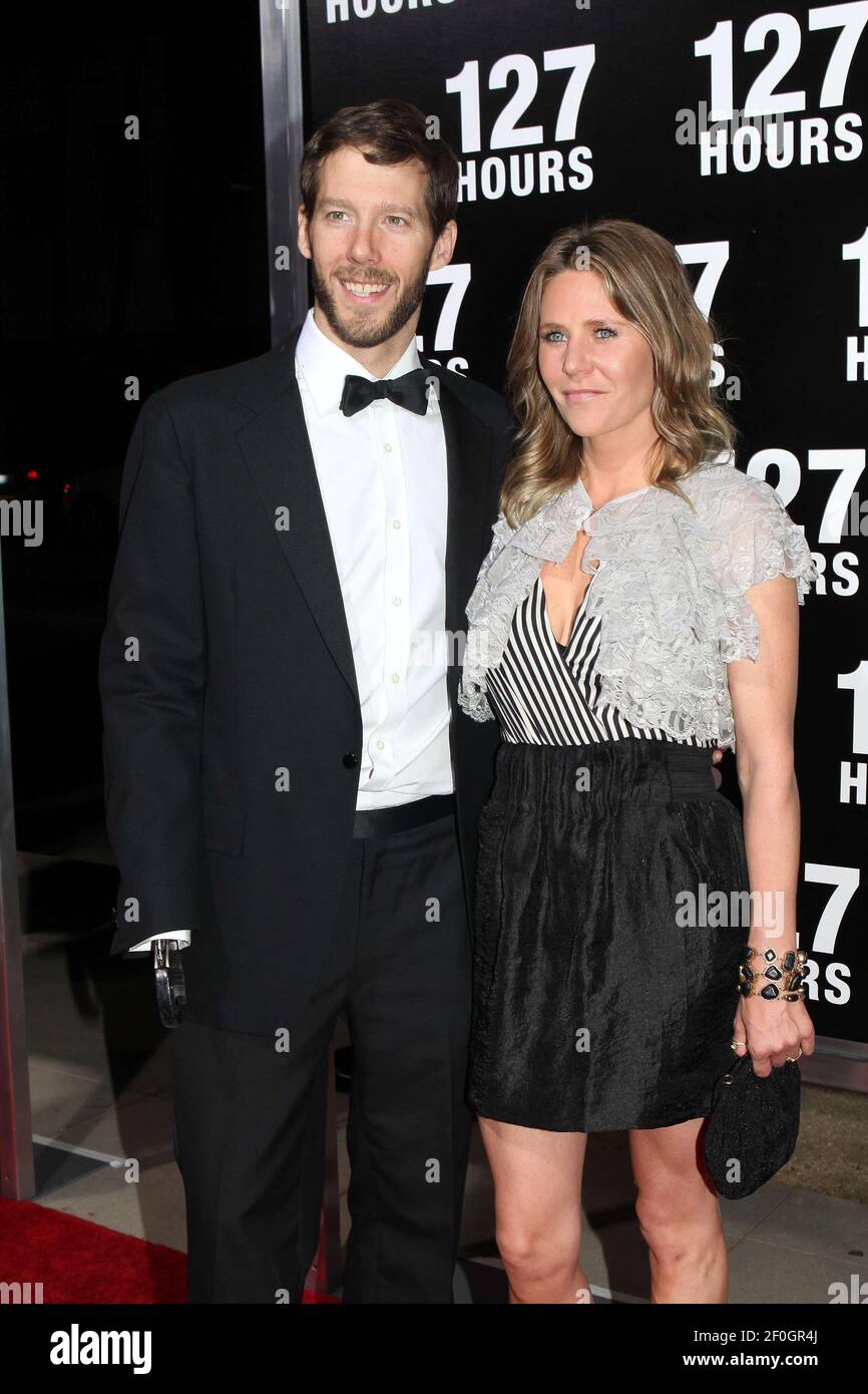 03. November 2010 - Hollywood, CA - Aron Ralston kommt zur Premiere von '127 Hours' in Beverly Hills, Kalifornien. Foto: Krista Kennel/Sipa Press//127hourspremierekk.052/1011040606 Stockfoto