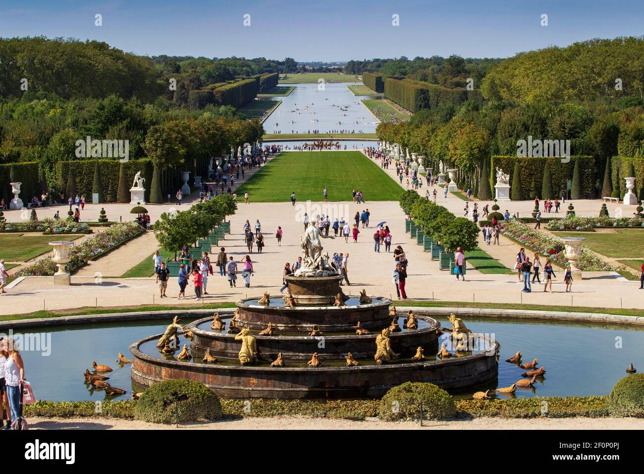 schloss versailles Stockfoto