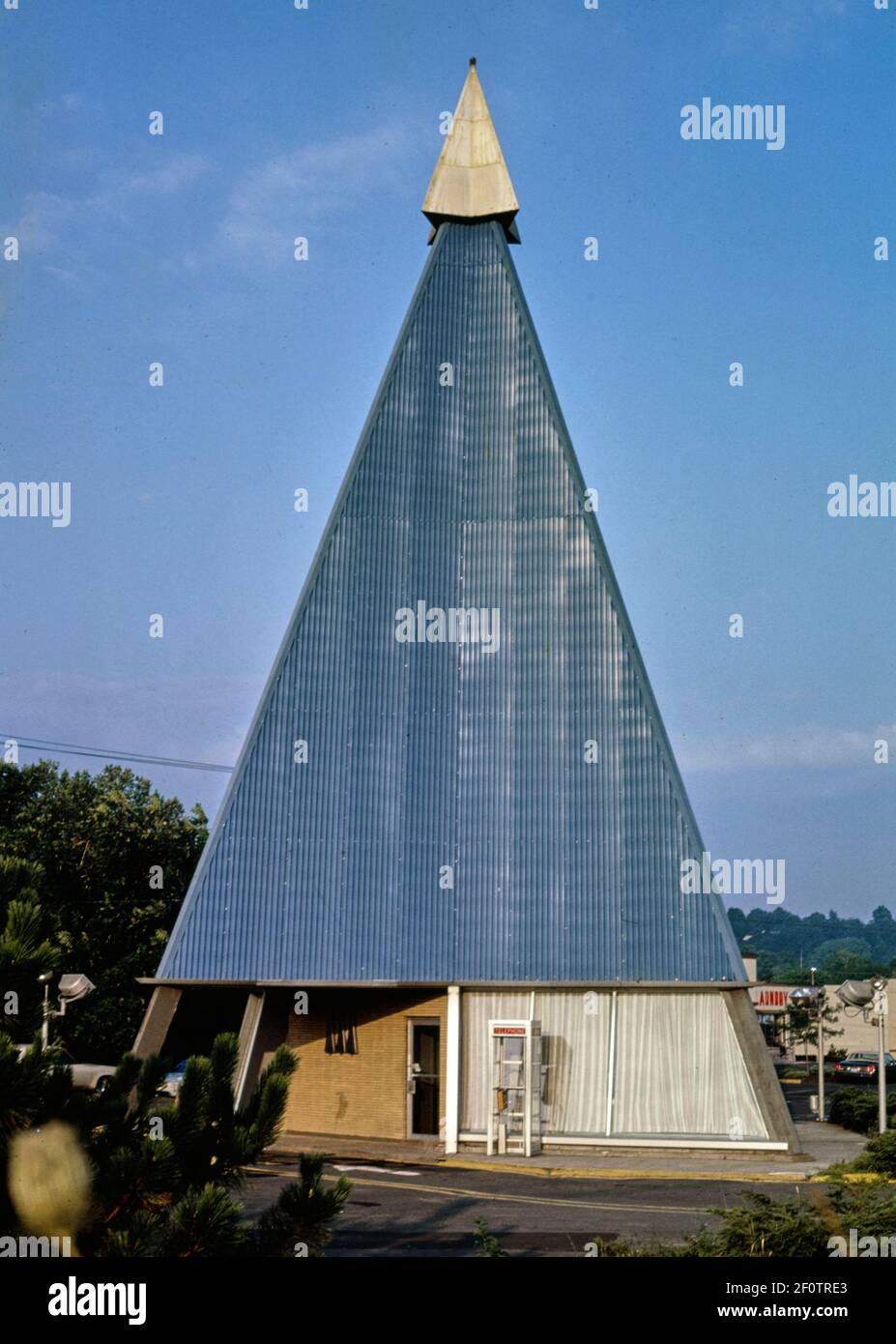 Host Ways Motel Büro & Symbol East Haven Connecticut Ca. 1984 Stockfoto