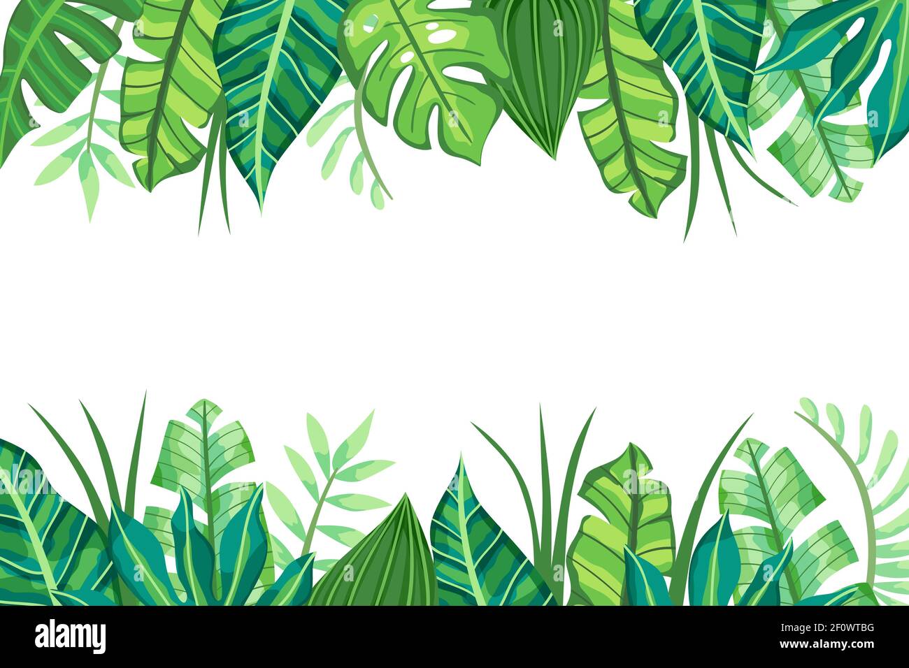 Isolierte tropische Hintergrund-Design. Vektorgrafik. Stock Vektor