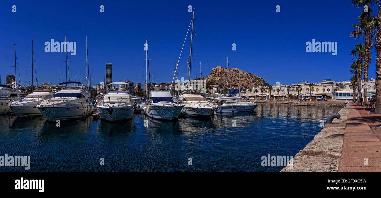 Alicante, Costa Blanca, Spanien Stockfoto