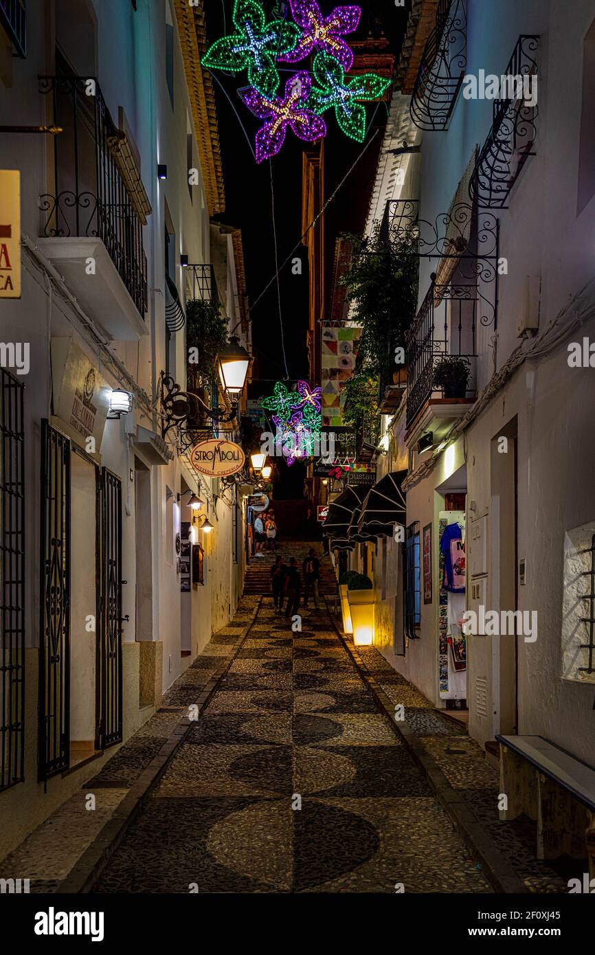 Altea, Costa Blanca, Spanien Stockfoto