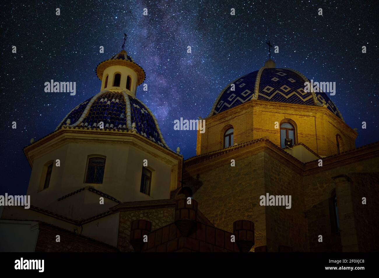Altea, Costa Blanca, Spanien Stockfoto