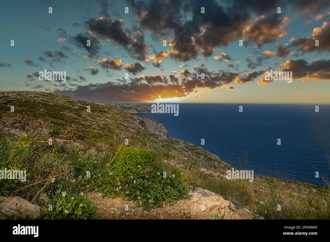 Moraira, Costa Blanca, Spanien Stockfoto
