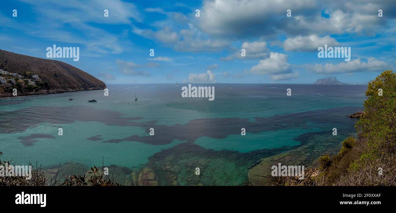 Moraira, Costa Blanca, Spanien Stockfoto