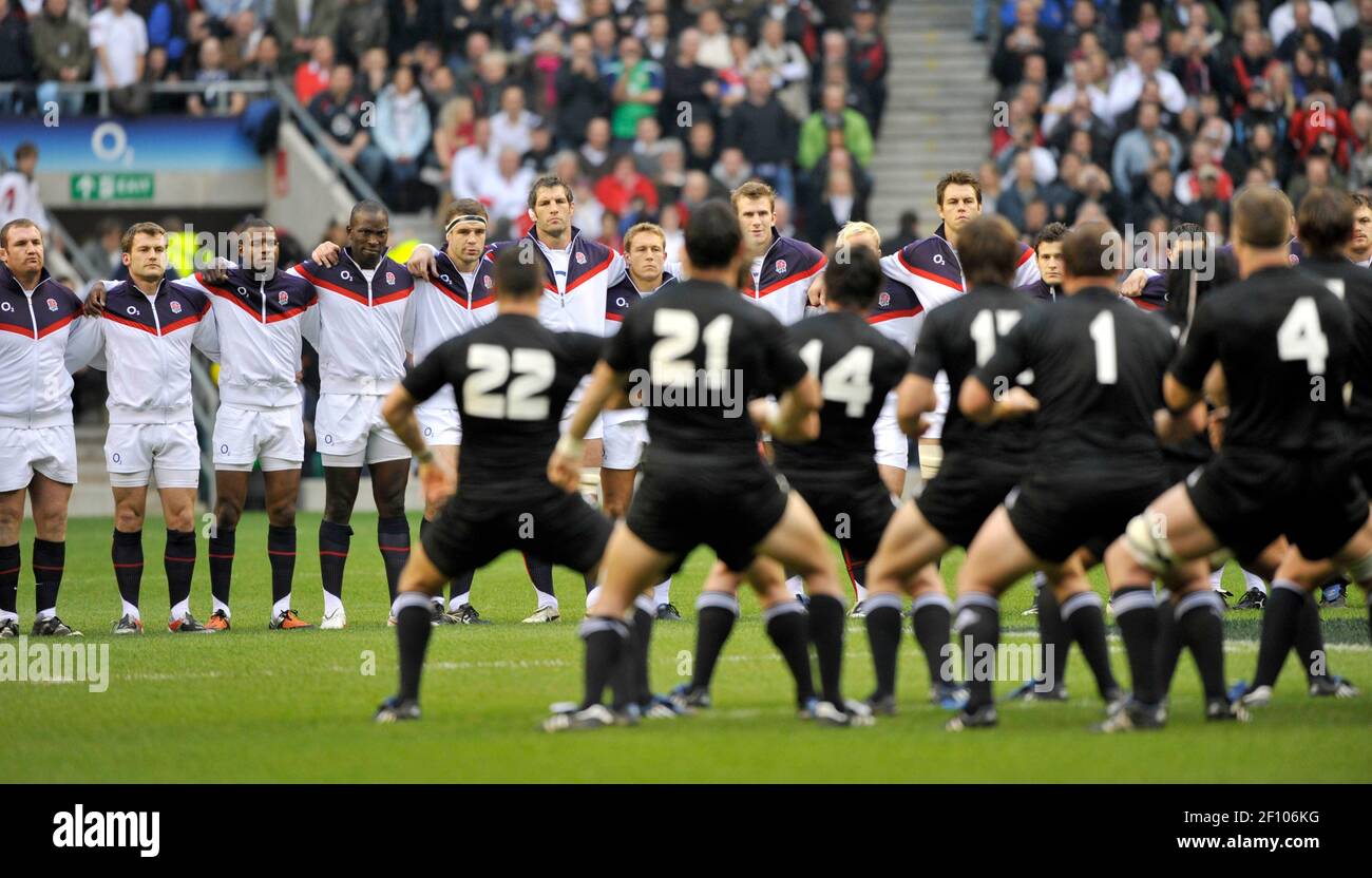 ENGLAND V NEUSEELAND IN TWICKENHAM 21/11/09. BILD DAVID ASHDOWN Stockfoto