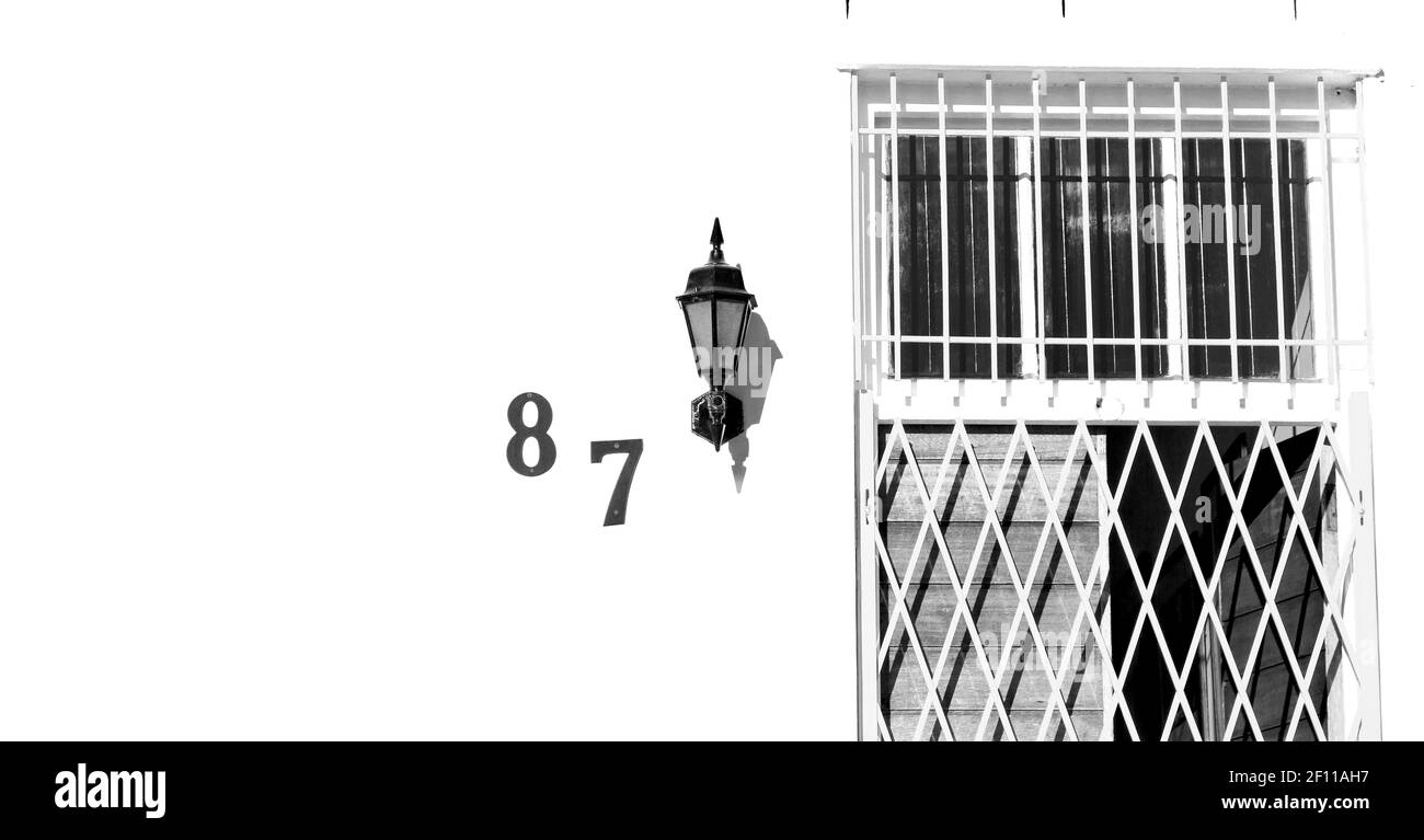 In Südafrika Kapstadtarchitektur Stockfoto