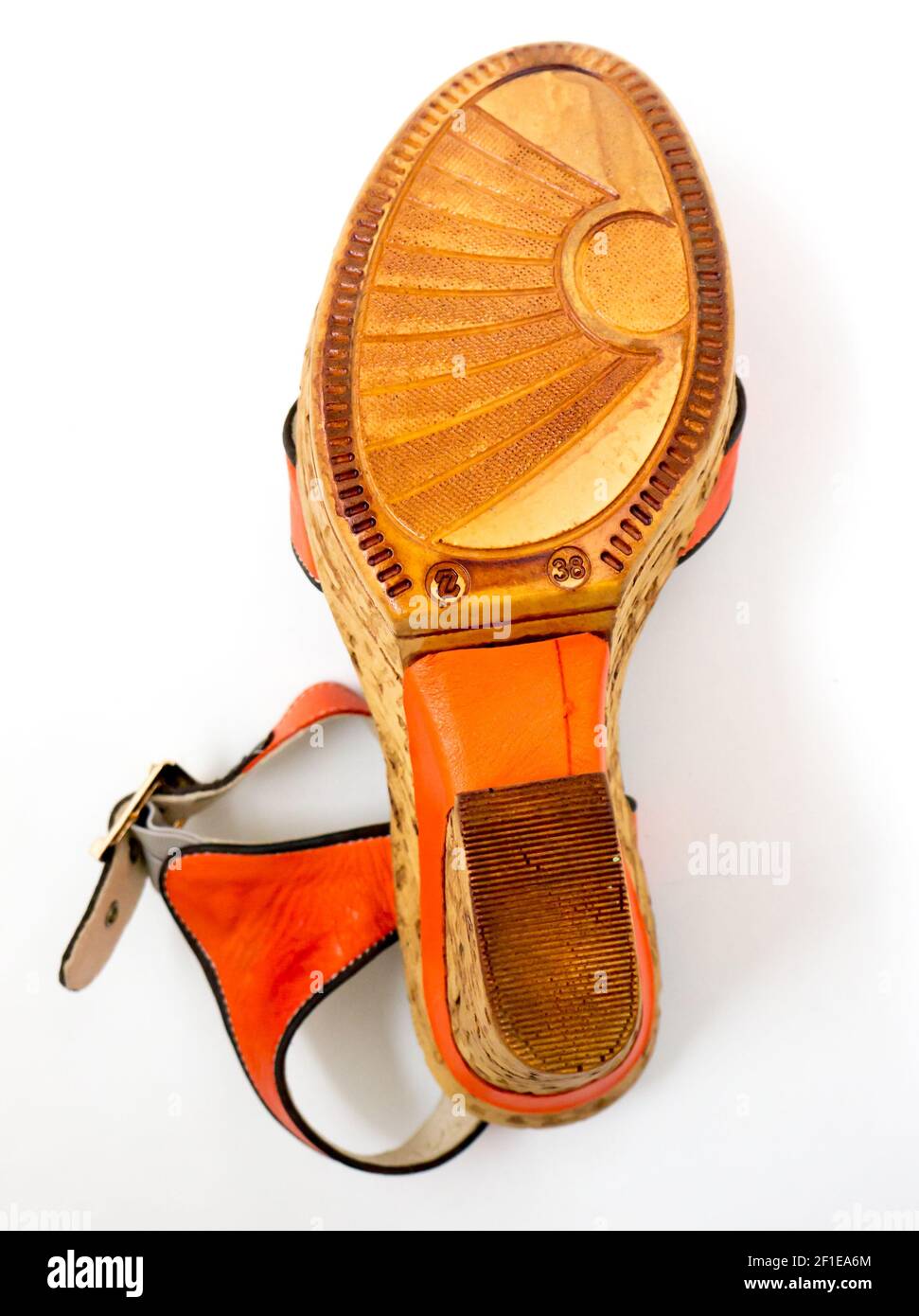 Olteya Damenschuhe. Stockfoto