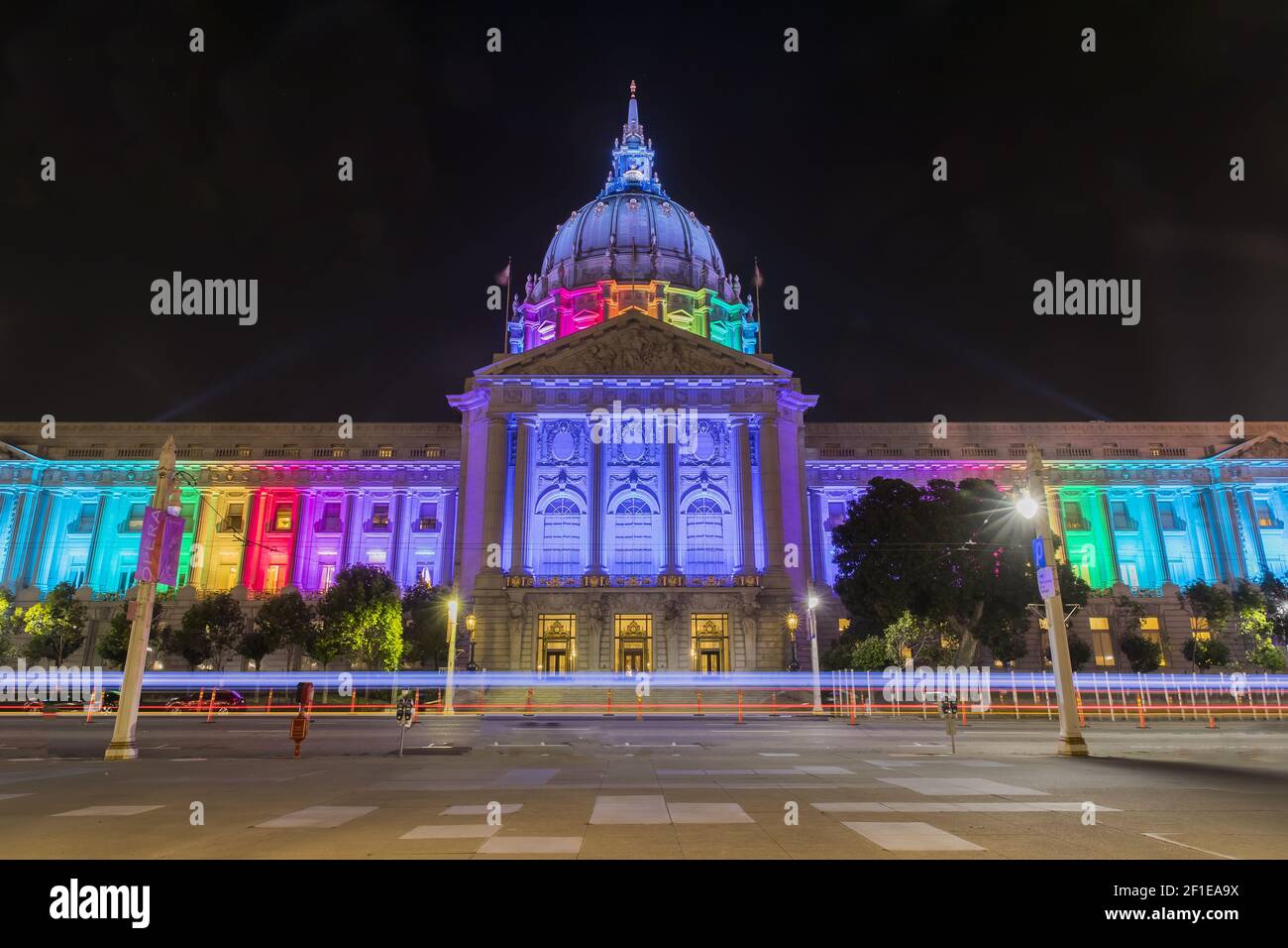 San Francisco City Hall Stockfoto