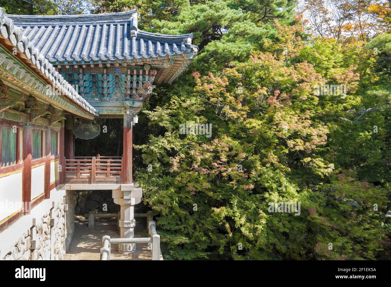 Buddhistische Architektur Stockfoto