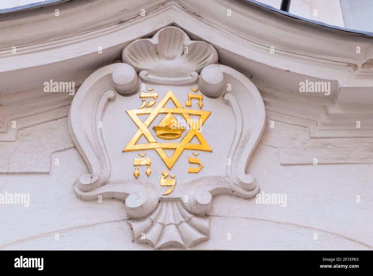 Židovská radnice, Jüdisches Rathaus, Maiselova, Josefov, Prag, Tschechische Republik Stockfoto