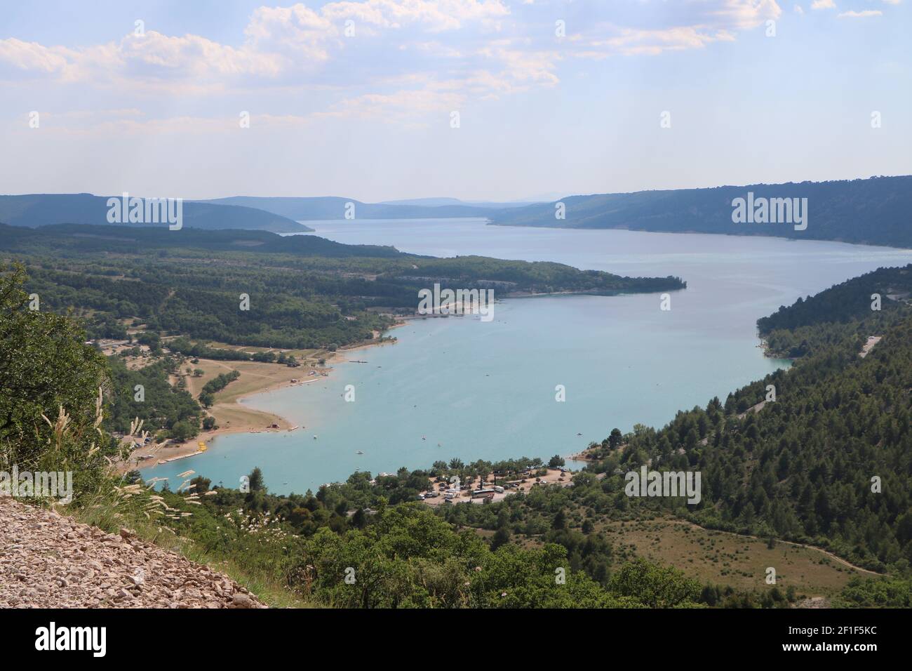 Lac Sainte-Croix, Frankreich, 2016 Stockfoto