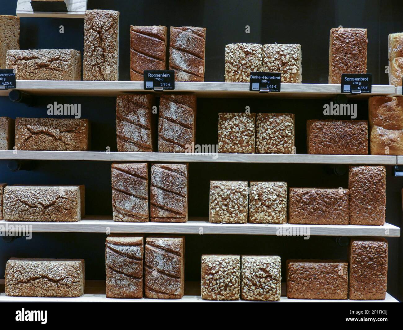 Deutsches Brot Stockfoto