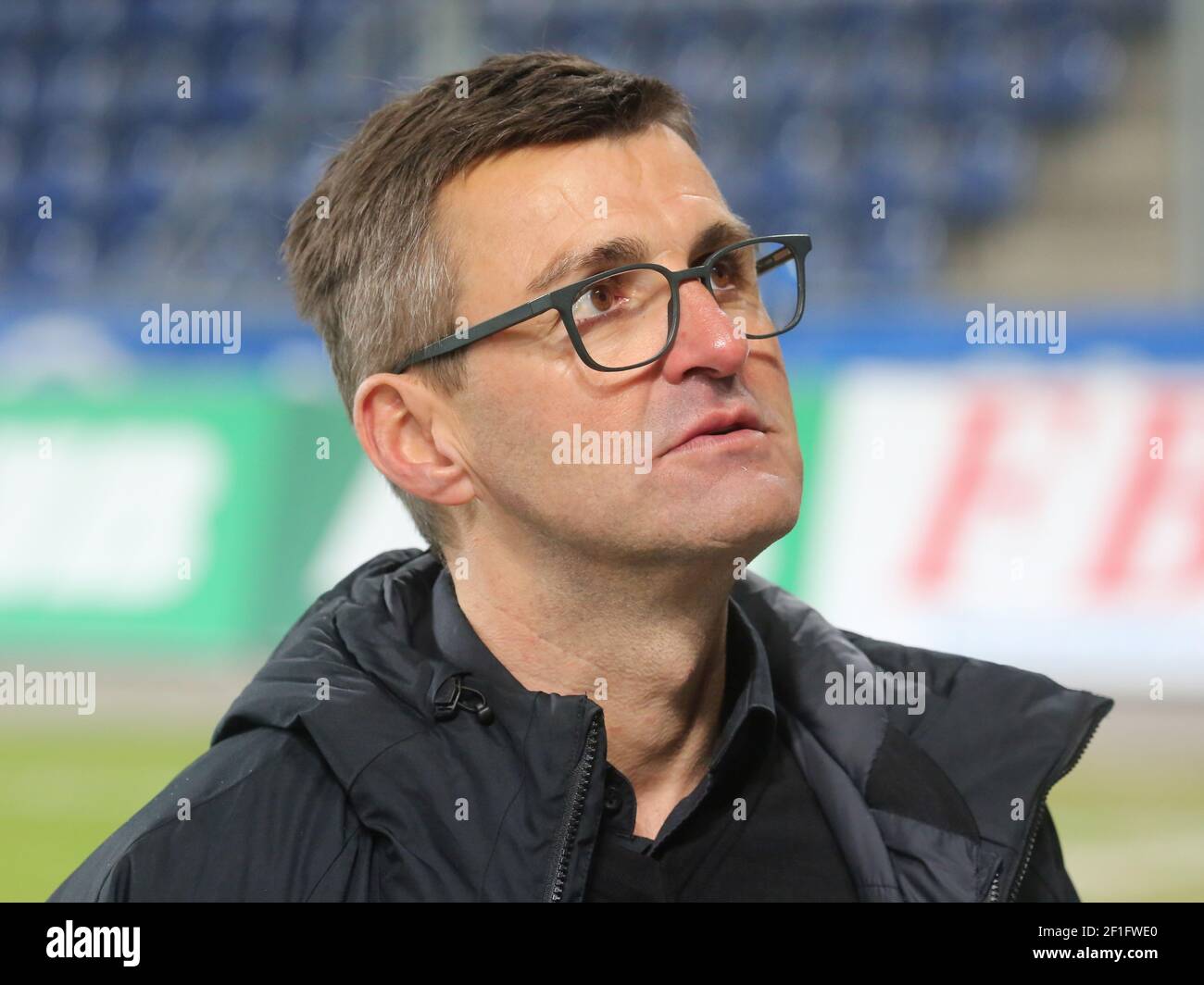 Cheftrainer Michael Köllner TSV 1860 München DFB 3rd Liga Saison 2020-21 Stockfoto