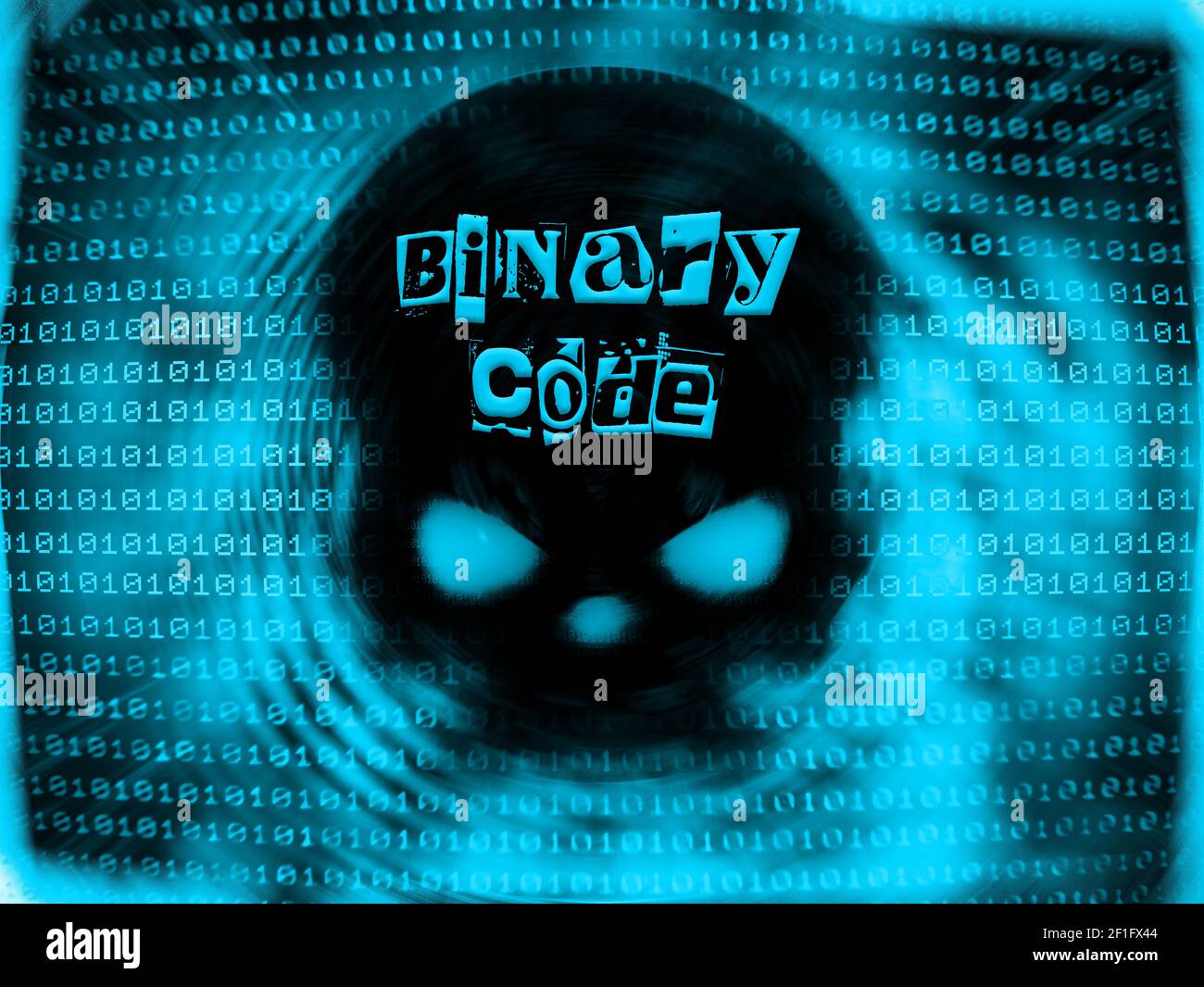 Binär-Code Stockfoto