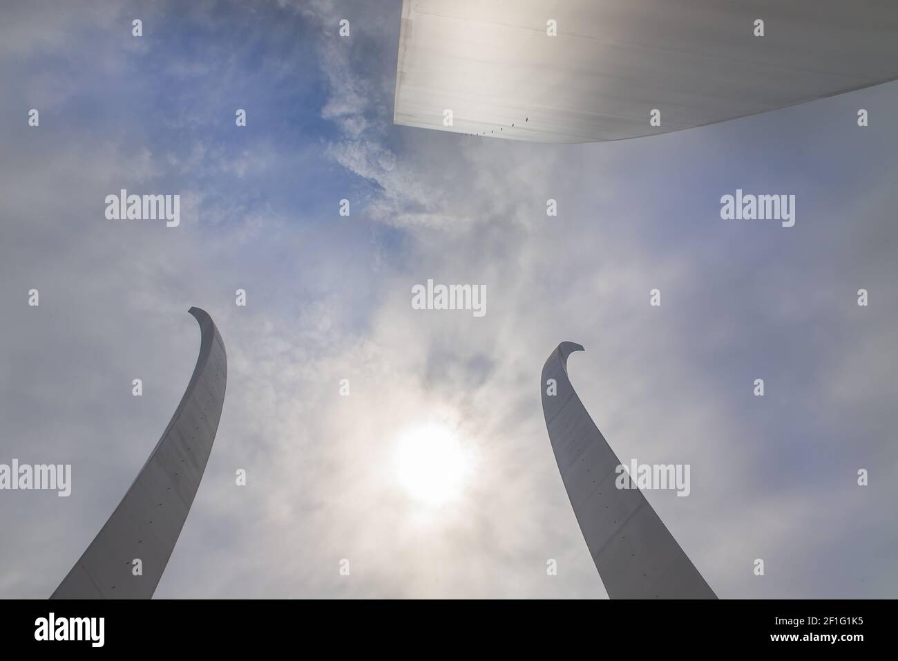 US Air Force Memorial Stockfoto