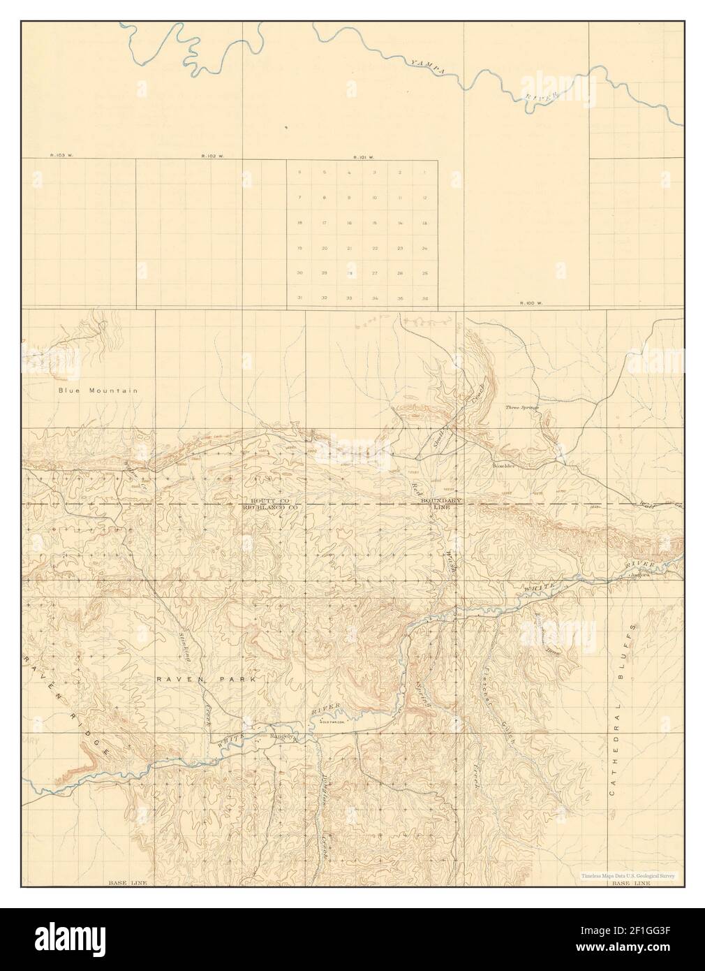 Mappa di colorado 1910 Ausgeschnittene Stockfotos und bilder Alamy