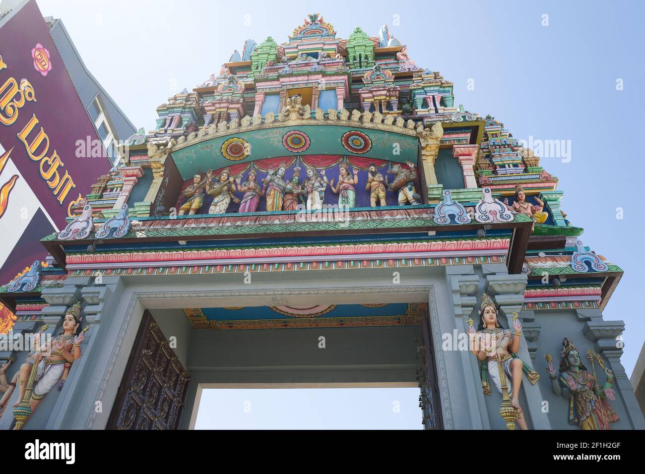 Temple - Reisen auf La Réunion Island Stockfoto