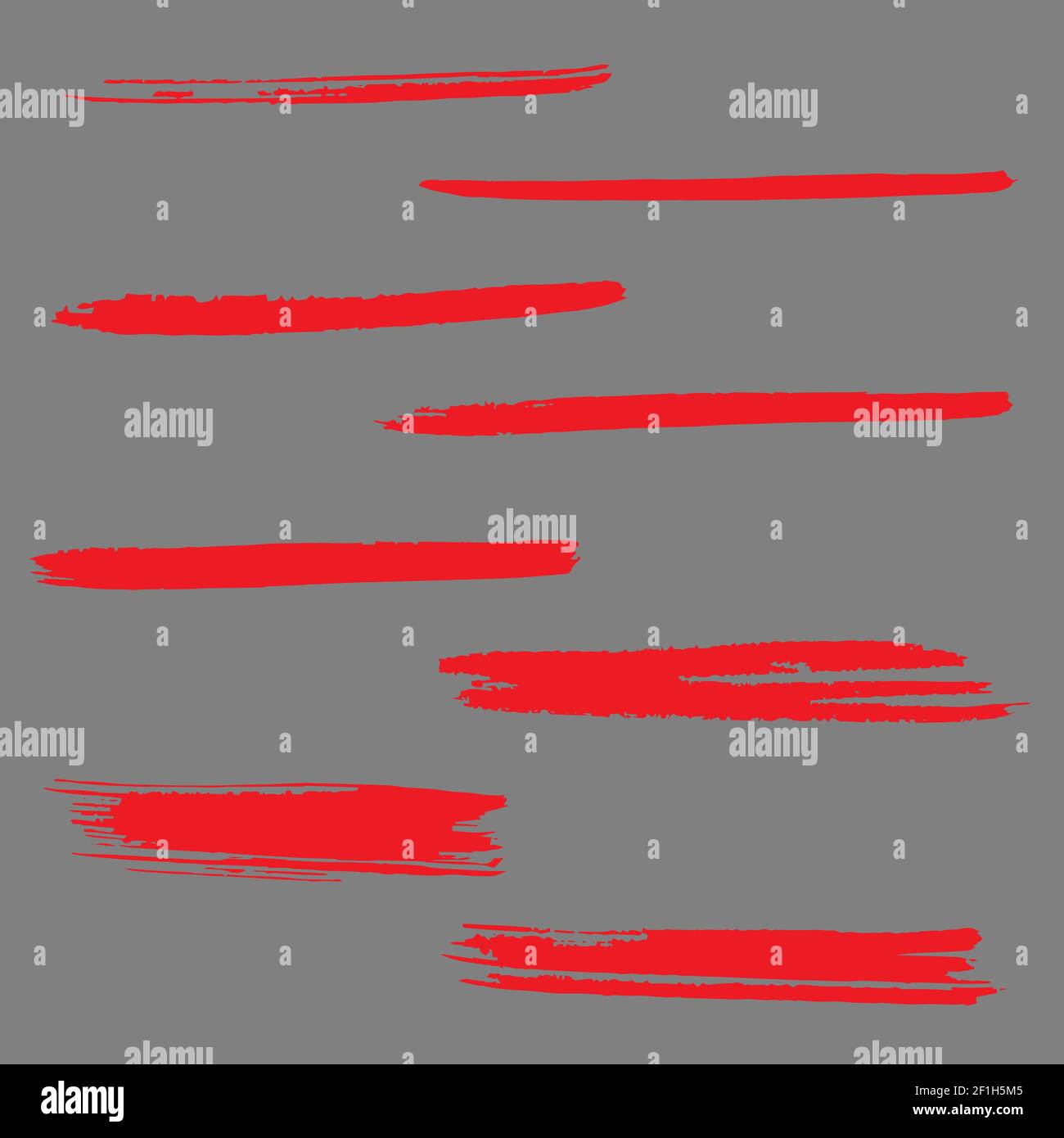 Aquarell, Kreide Pinselstriche Stockfoto