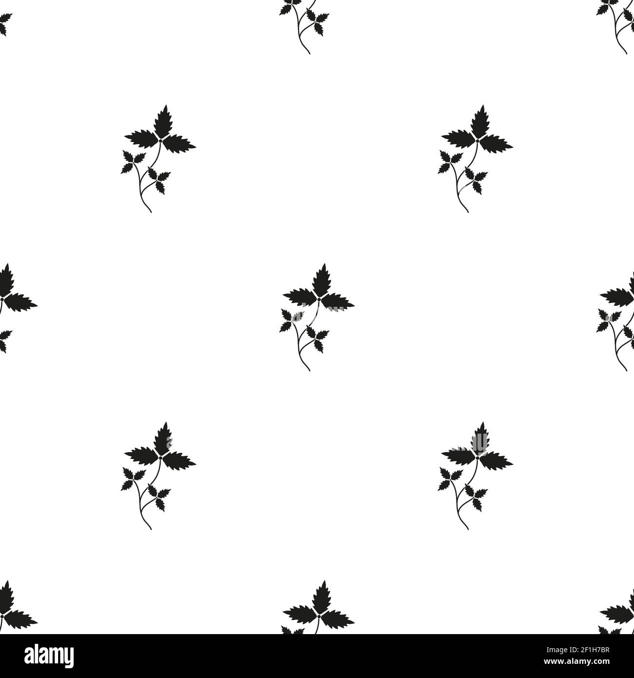 Muster schwarzer Trauben Stockfoto