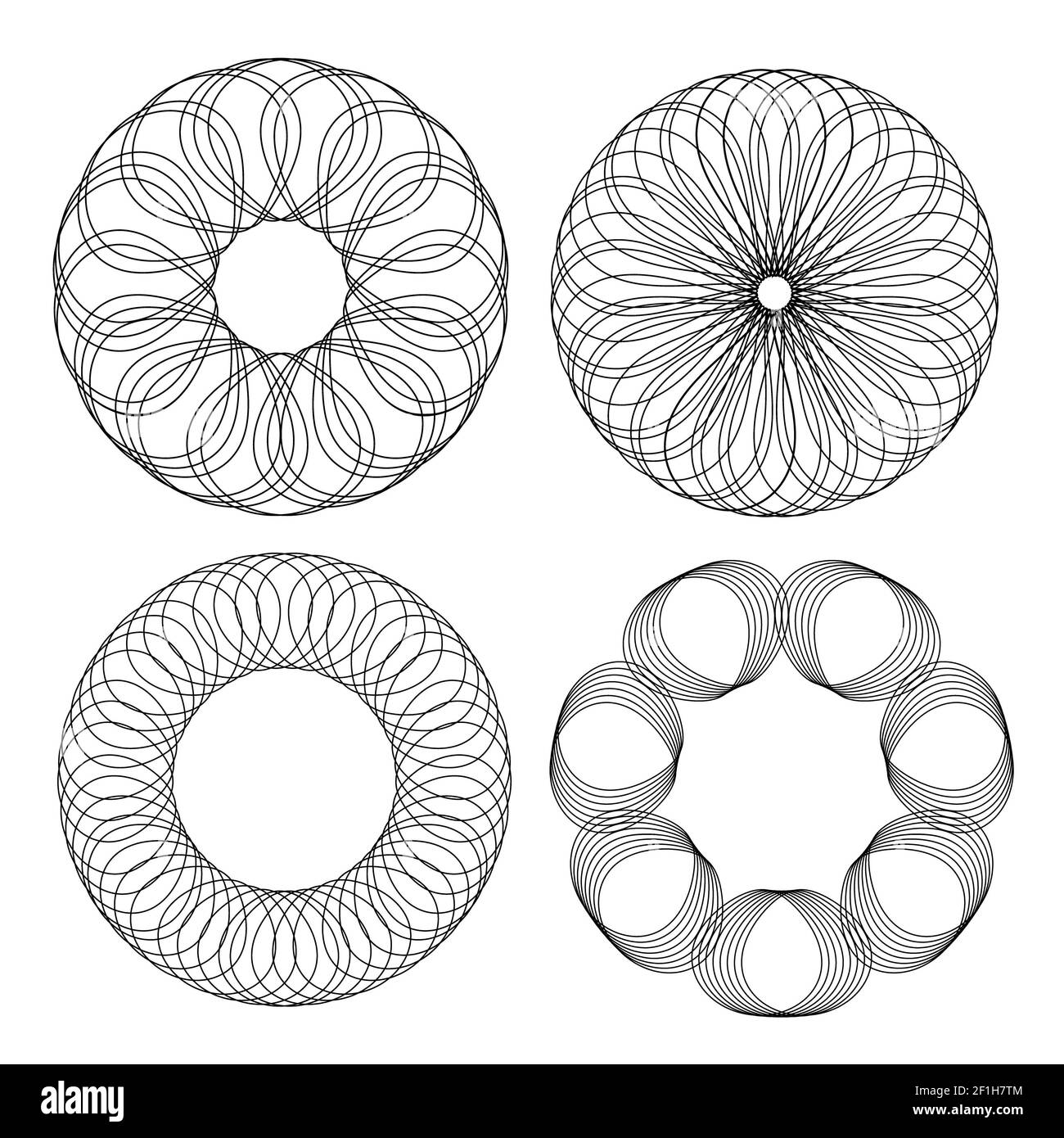 Dot Set Vektor, Design-Element Stockfoto