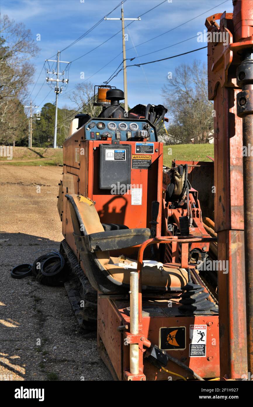 Ditch Witch JT920 Richtbohrmaschine. Stockfoto