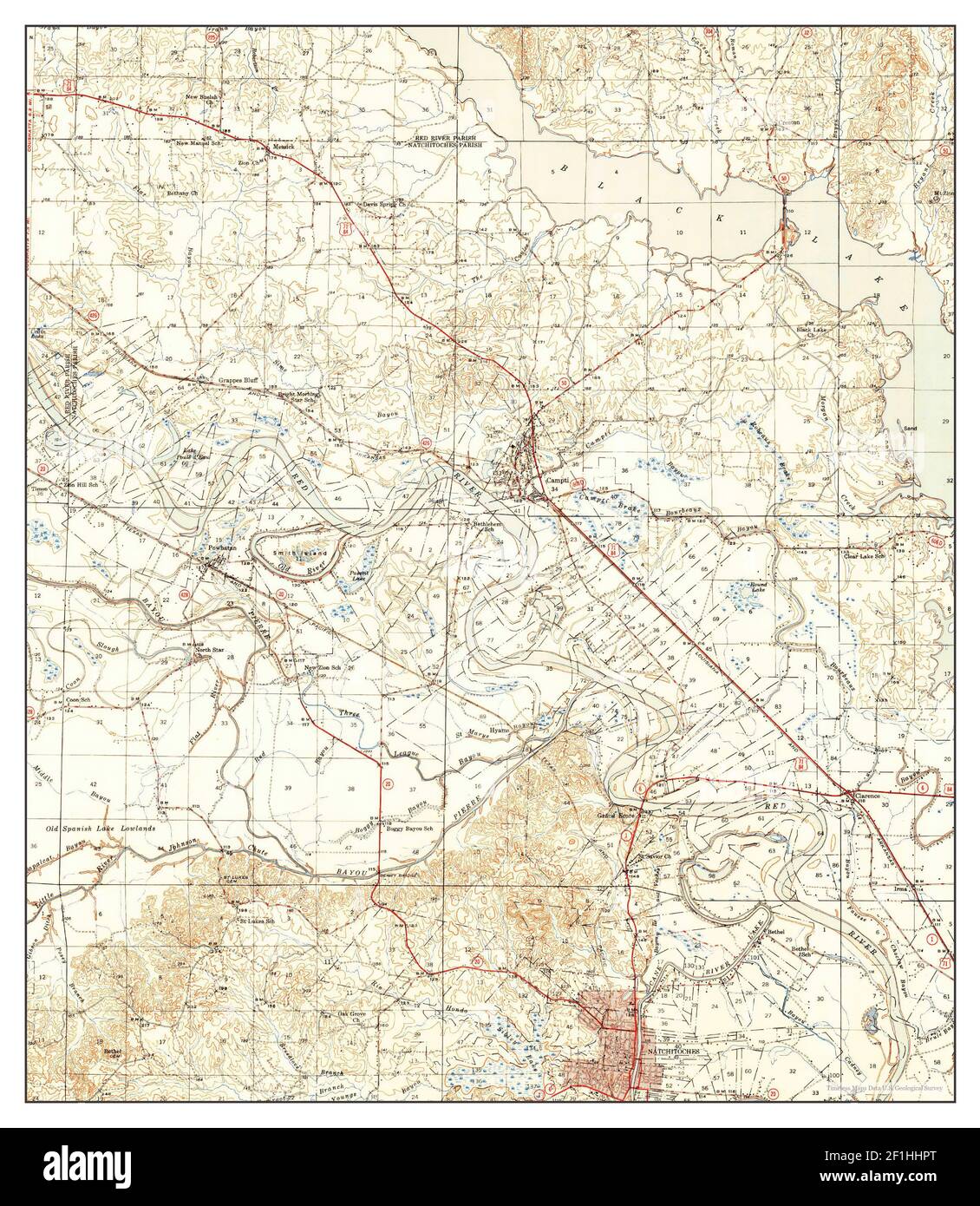 Campti karte Fotos und Bildmaterial in hoher Auflösung Alamy