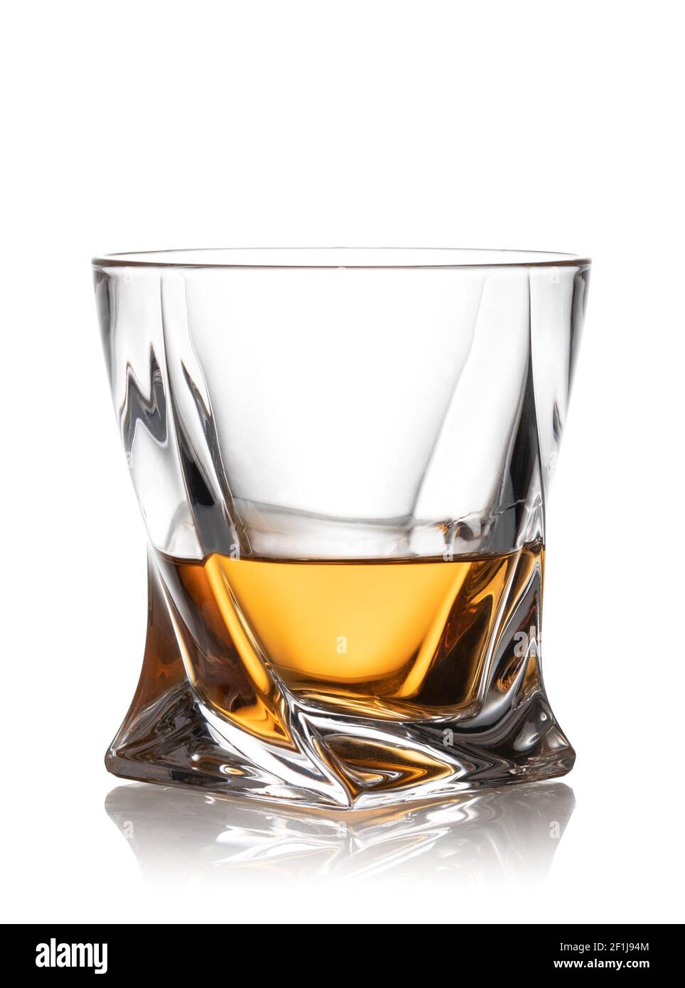 Scotch Whisky Glas Stockfoto