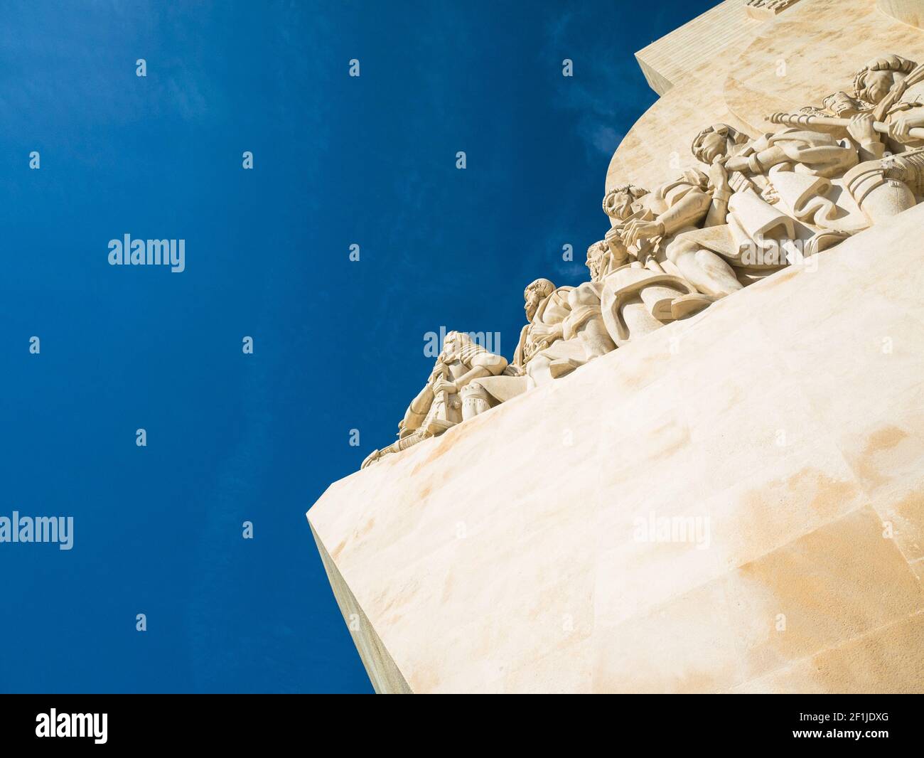 Denkmal der Entdeckungen der neuen Welt in Belem, Lissabon, Portugal. Stockfoto