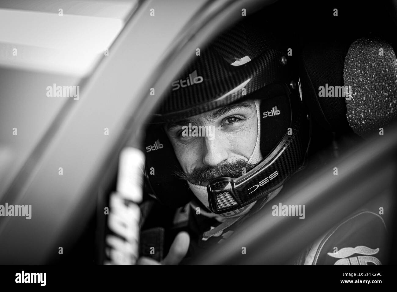 JOHNSTON Sean (deu), KIHURANI Alex (gbr), Saintéloc Junior Team, Citroen C3 R5, Porträt während der Rallye-Europameisterschaft 2019 Nyiregyhaza Rallye in Ungarn vom 8. Bis 10. november - Foto Gregory Lenormand / DPPI Stockfoto