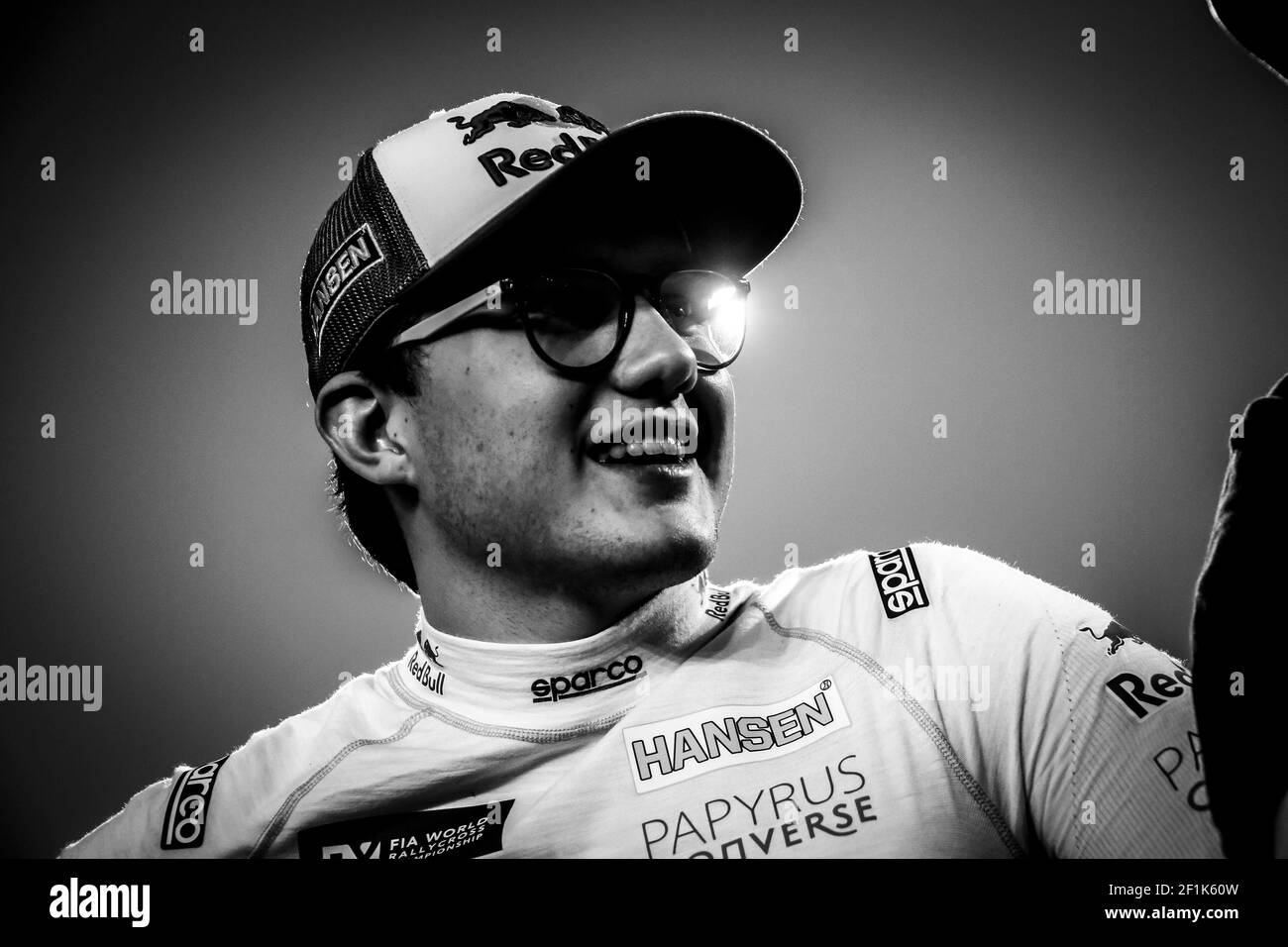 HANSEN Kevin (SWE), Team Hansen MJP (SWE), Peugeot 208, Portrait, während der 2019 FIA WORLD RX VON ABU DHABI vom 5. Bis 6. april - Foto Paulo Maria / DPPI Stockfoto