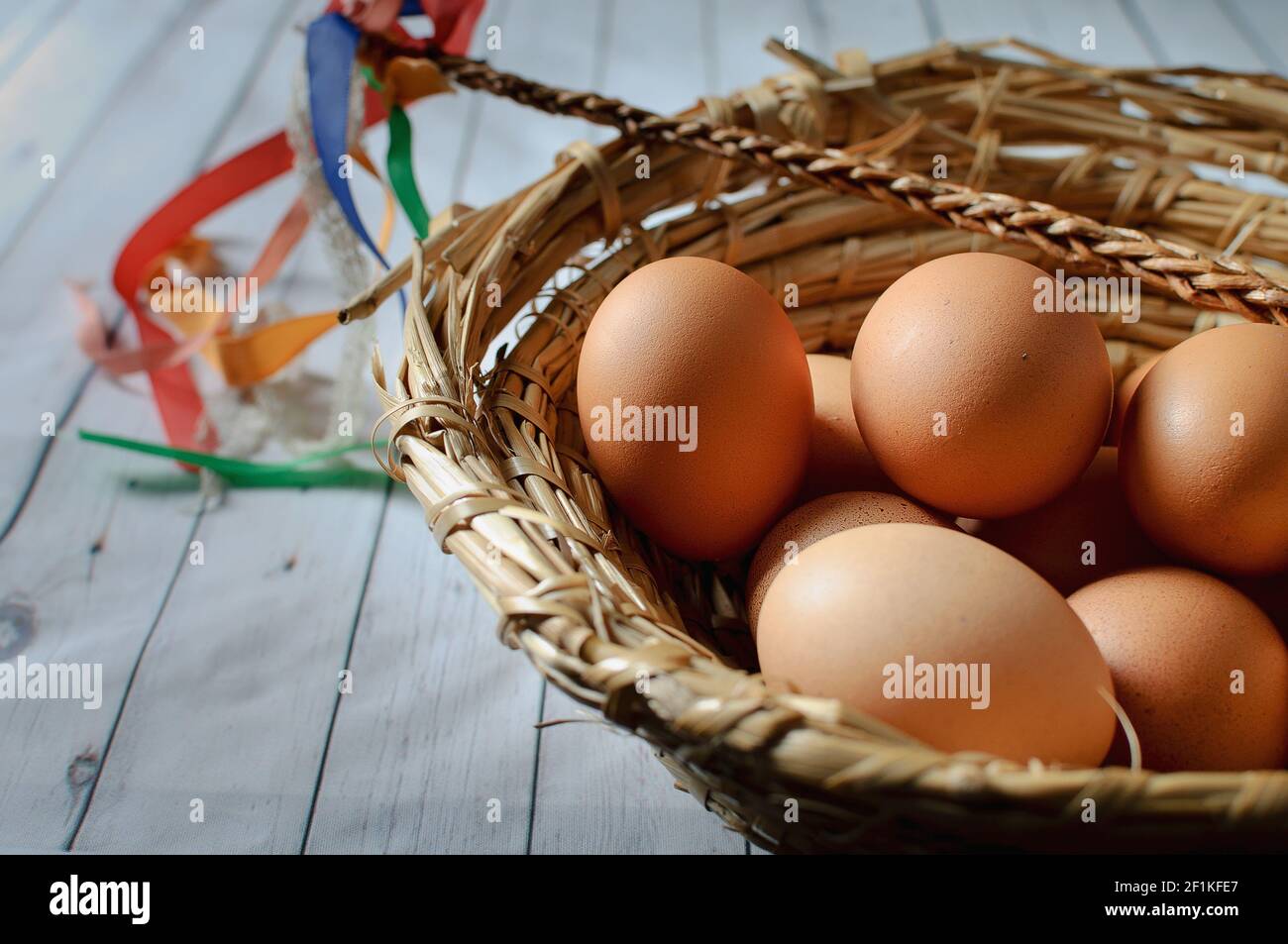 Eier, Eier, Flasket, Ostereier. (CTK Photo/Petr Malina) Stockfoto