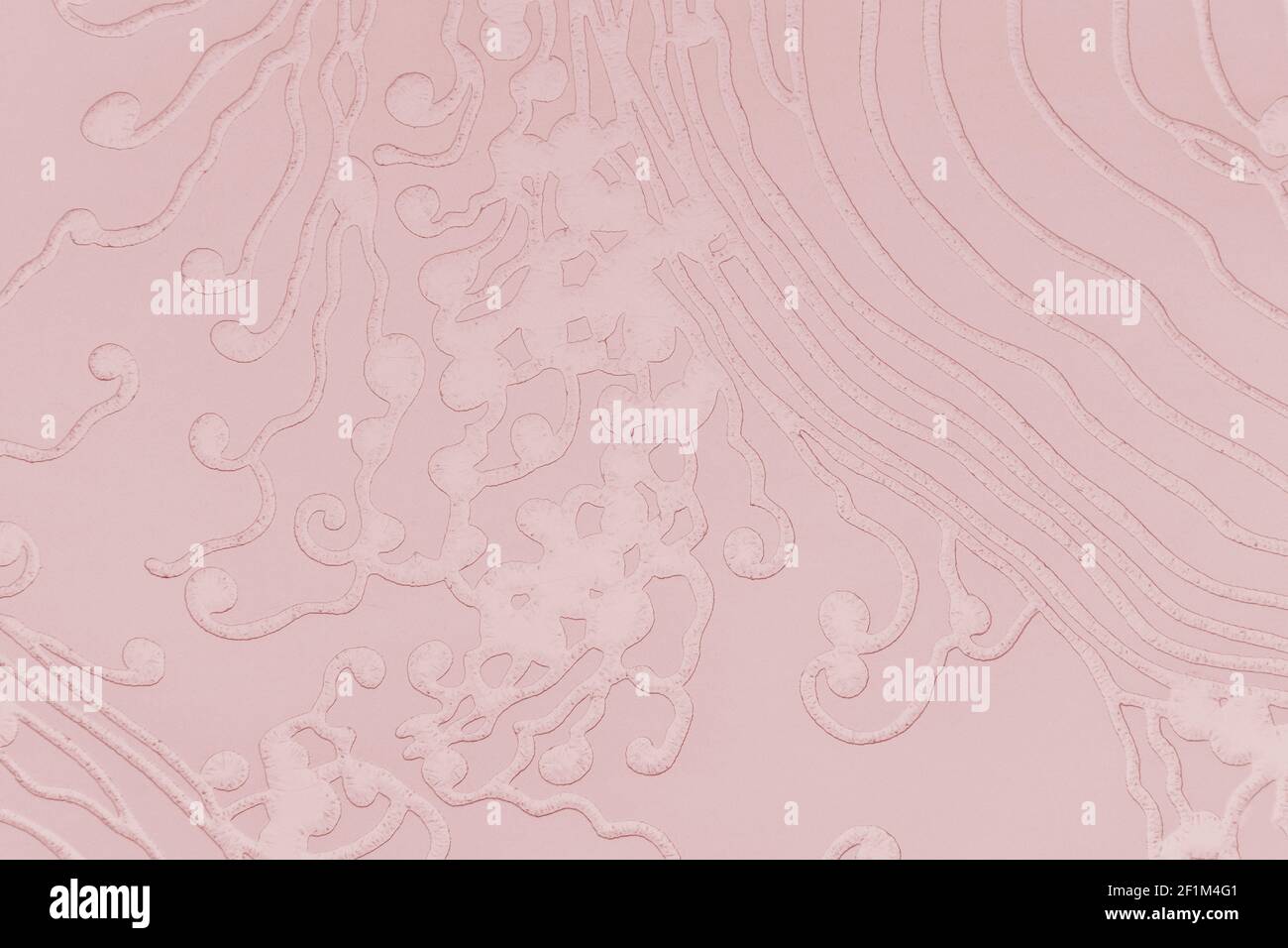 Abstrakt trendy weichen rosa Farbe Hintergrund Textur. Abstrakte digitale Linienstruktur. Struktur aus mattiertem Glas. Makroaufnahme. Rosa abstrakte Struktur. Stockfoto