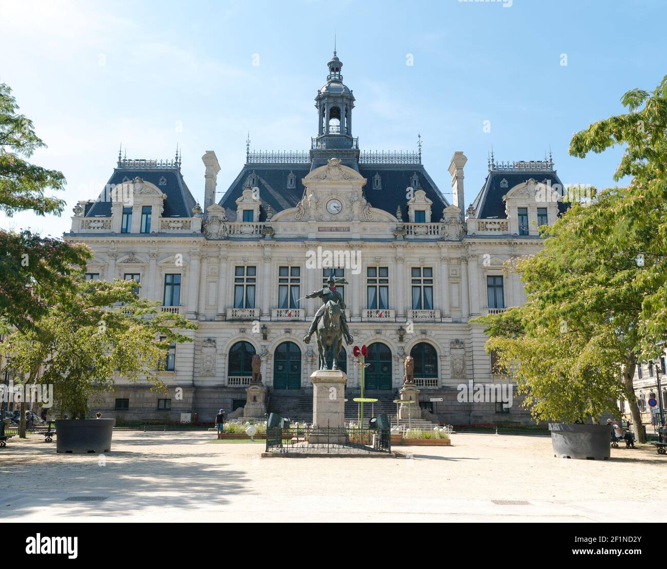 Historisches Rathaus von Vannes in der Bretagne Stockfoto