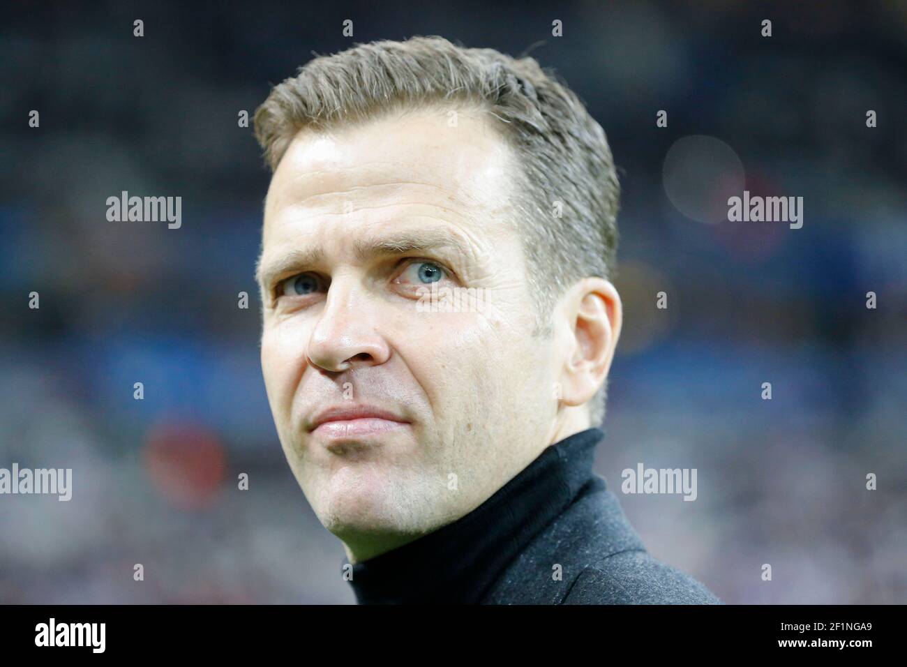 Bundesnationalmanager Oliver Bierhoff während des Internationalen Freundschaftsspiels 2015 zwischen Frankreich und Deutschland am 13. November 2015 im Stade de France in Saint Denis, Frankreich. Foto Stephane Allaman / DPPI Stockfoto