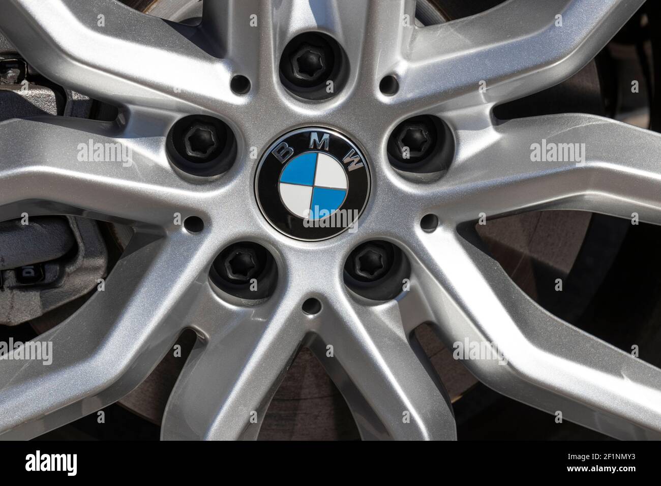 Indianapolis ca. März 2021 Lokale BMW Autohaus. BMW baut Luxus und