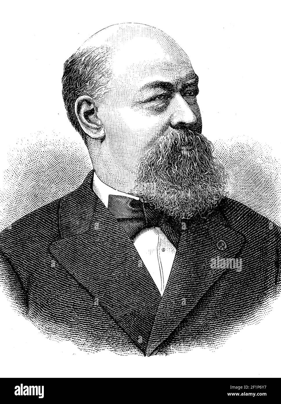 Franz von Suppe, 18. April 1819 - 21. Mai 1895, ein österreichischer  Komponist, der als Schöpfer der Wiener Operette gilt / Franz von Suppe, 18.  1819. Bis 21. April. Mai 1895, ein