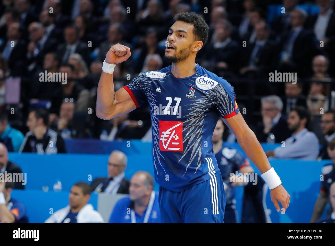Adrien DIPANDA (FRA) während der Männer Handball Weltmeisterschaft
