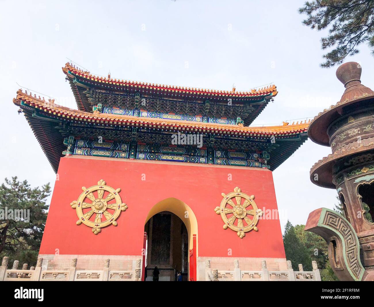 Der Putuo Zongcheng Buddhistischer Tempel, einer der acht äußeren Tempel von Chengde, China Stockfoto