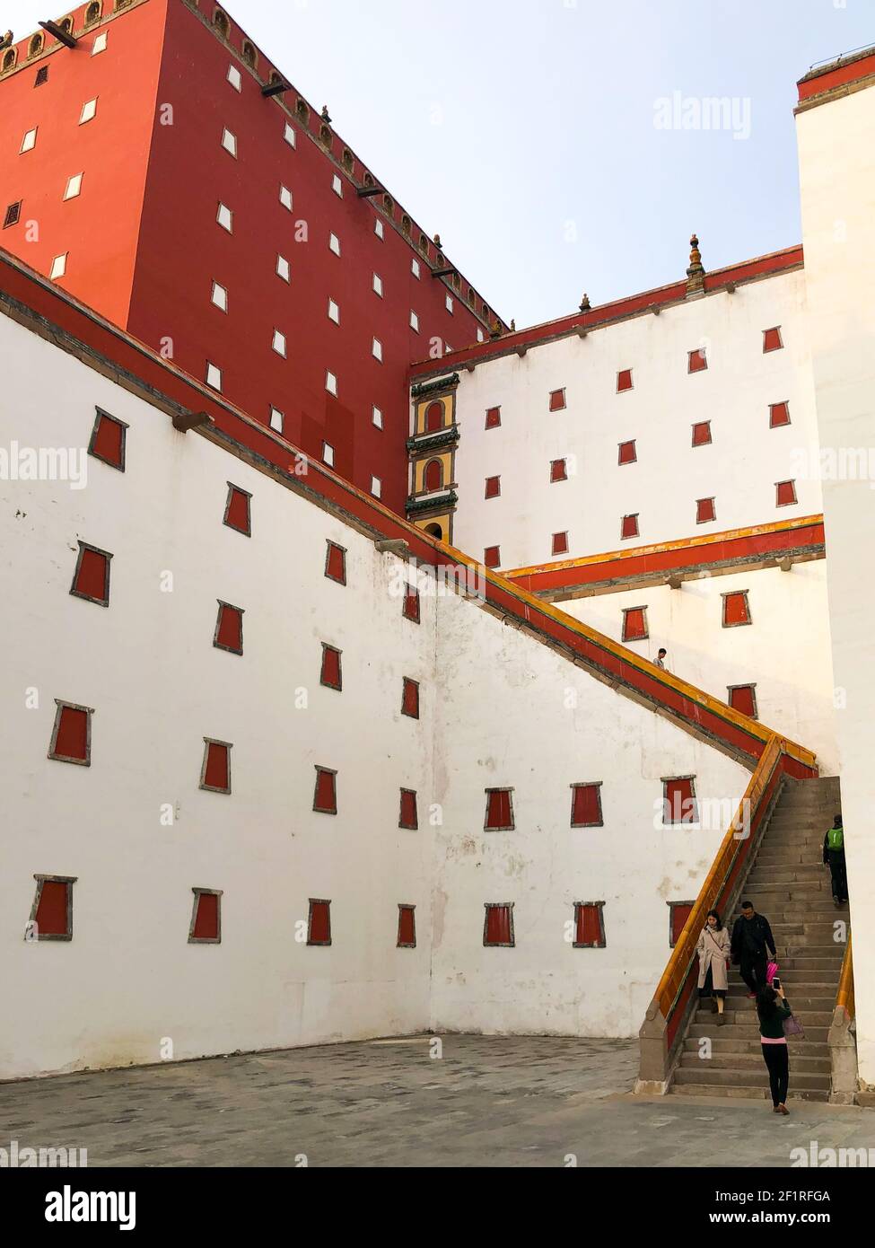 Der Putuo Zongcheng Buddhistischer Tempel, einer der acht äußeren Tempel von Chengde, China Stockfoto