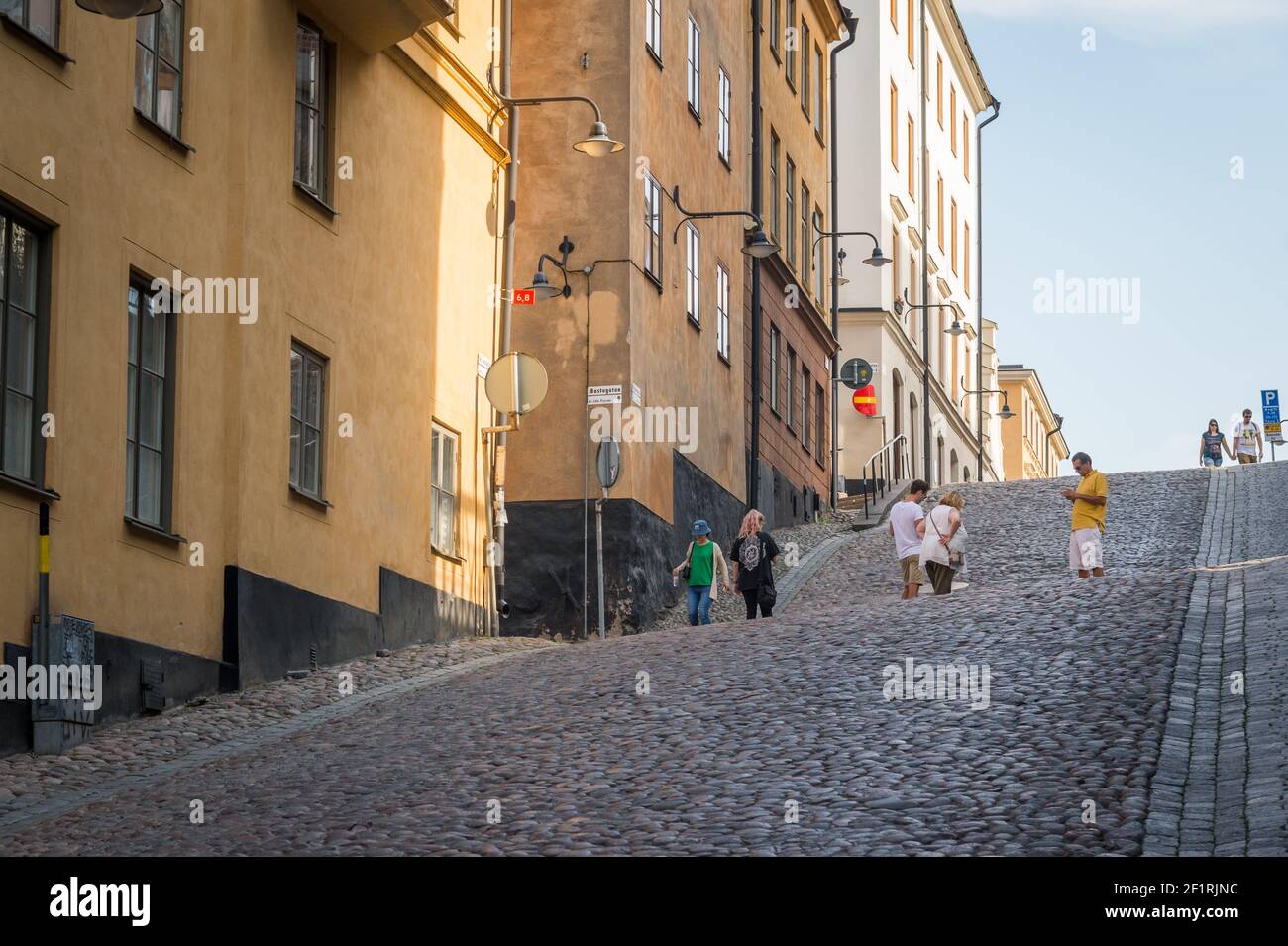 Bellmansgatan, Södermalm, Stockholm, Schweden. Stockfoto