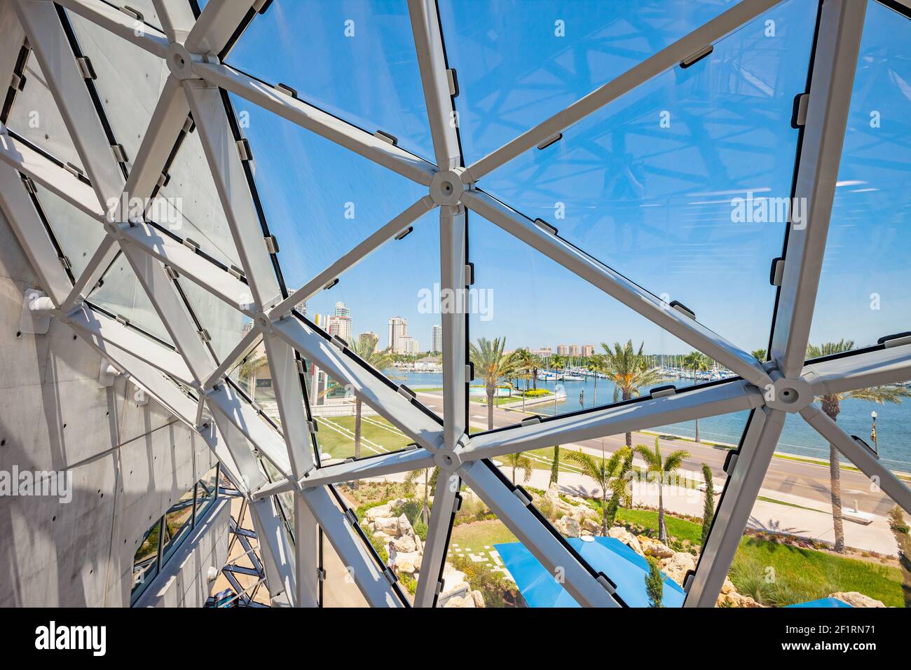 Innenraum des Salvador Dali Museums in St. Petersburg, Florida USA Stockfoto
