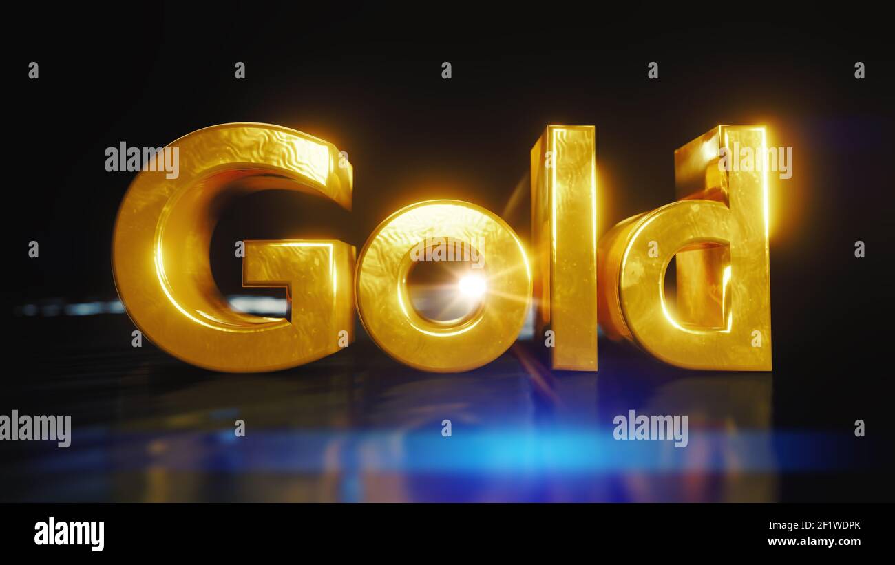 Worte Mit Gold Am Anfang www.alamy.de
