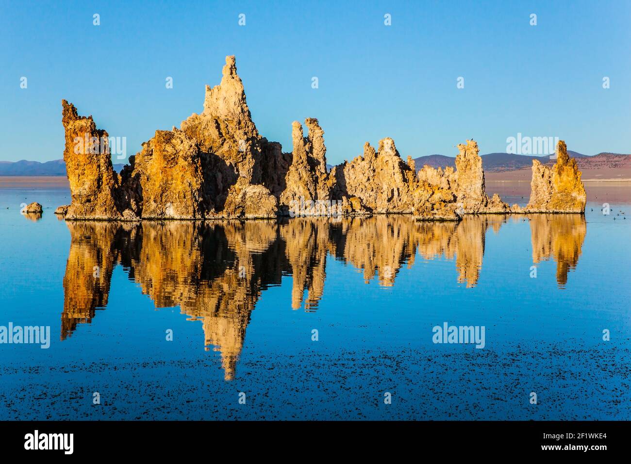 Malerischer Tuffstein Stockfoto