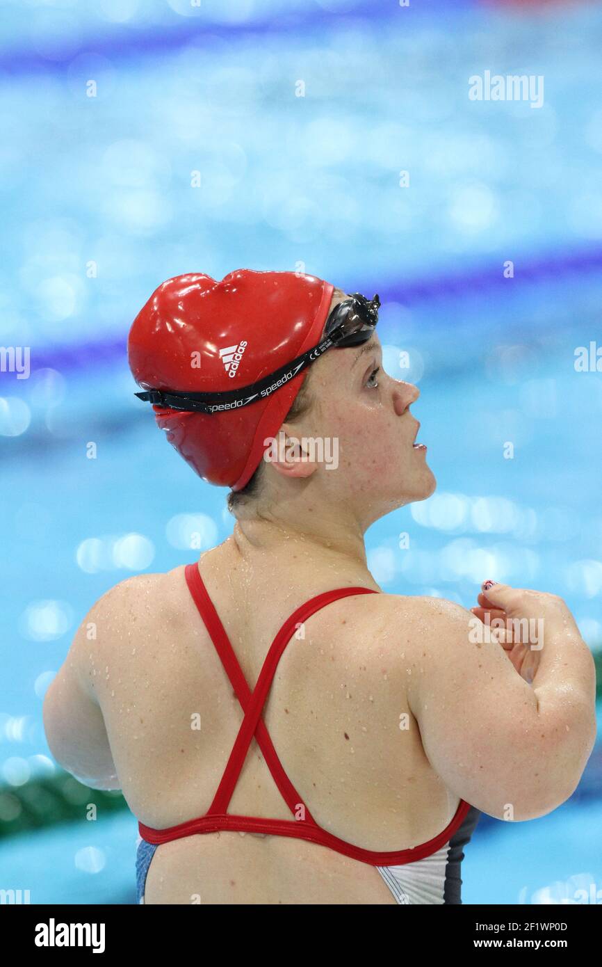 LONDON 2012 - PARALYMPICS - TAG 7 - 05/09/2012 - FOTO EDDY LEMAISTRE / KMSP / DPPI - WASSERZENTRUM - SCHWIMMEN - ELEANOR SIMMONDS (GBR) Stockfoto