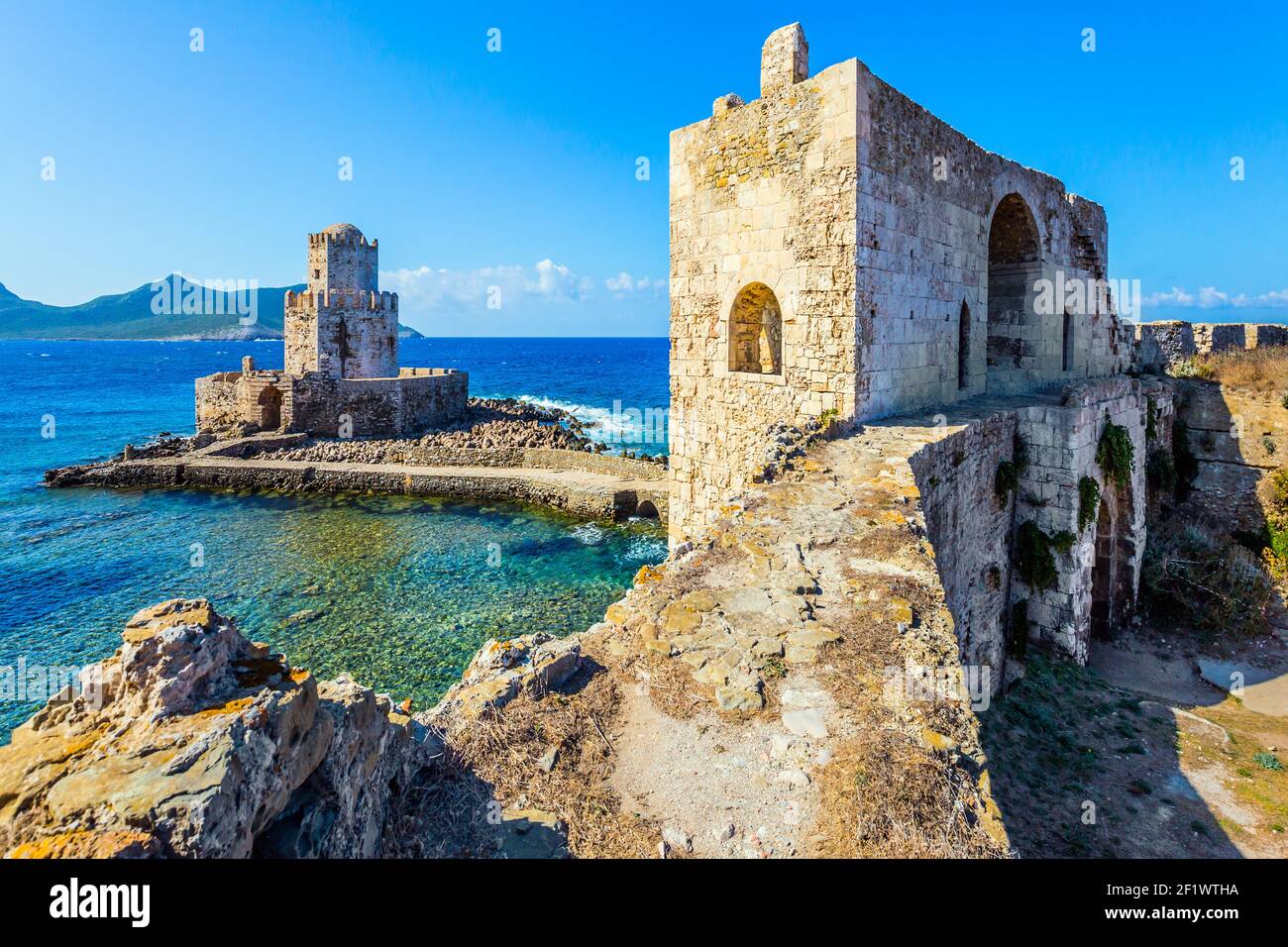 Das Resort in Griechenland Mittelmeer Stockfoto