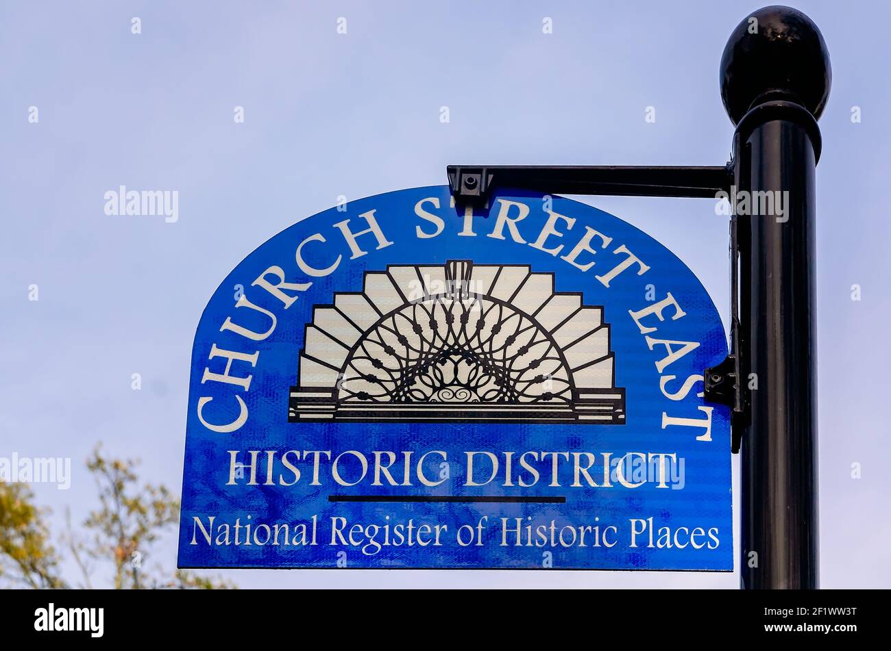 Der Church Street East Historic District ist abgebildet, 27. Februar 2021, in Mobile, Alabama. Stockfoto